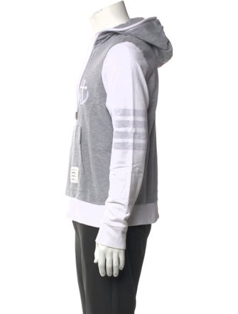 Thom Browne Graphic Print Crew Neck Sweater Vest