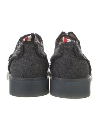 Thom Browne Wool Raw-Edge Trim Brogues