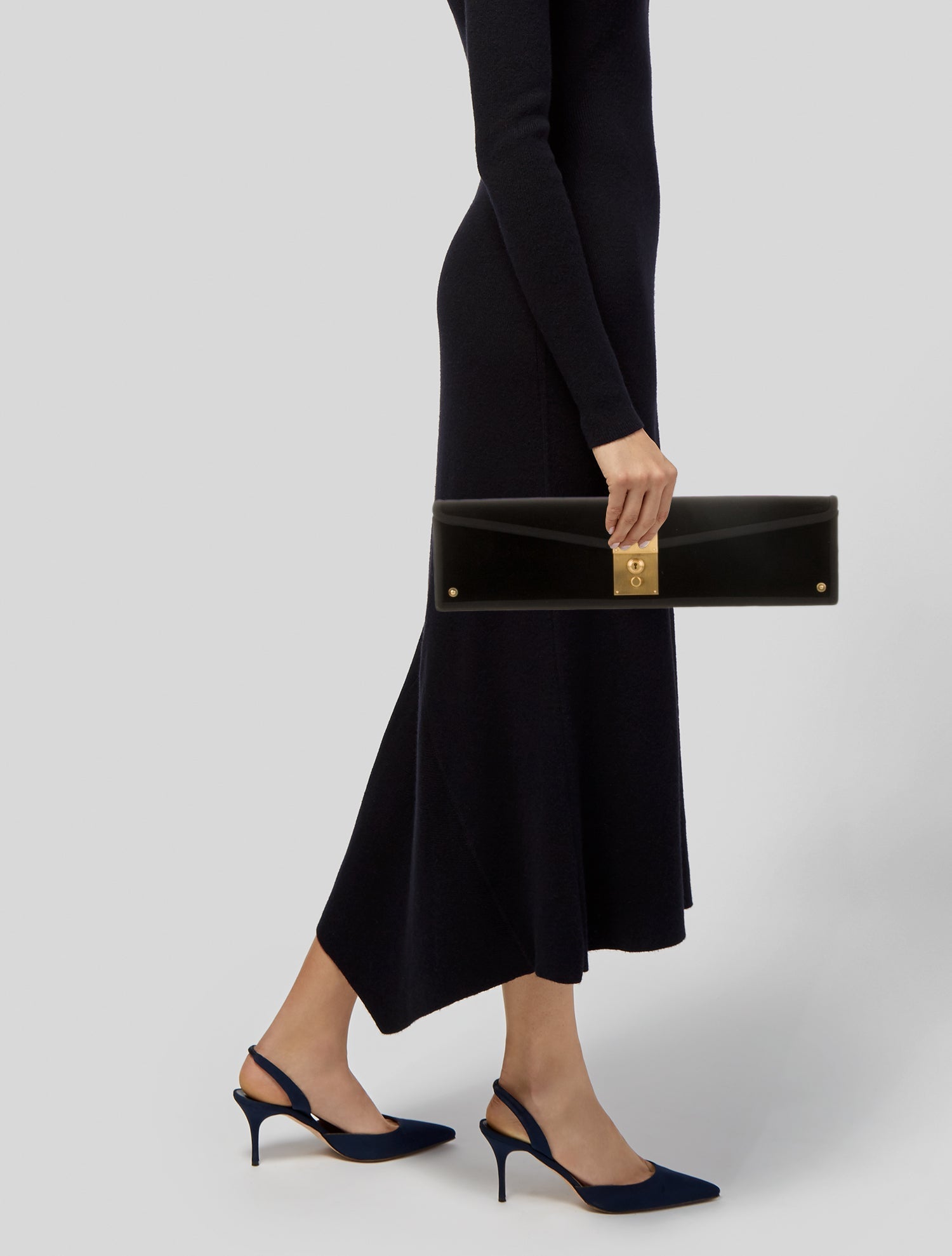 Thom Browne Velvet Clutch w/ Tags