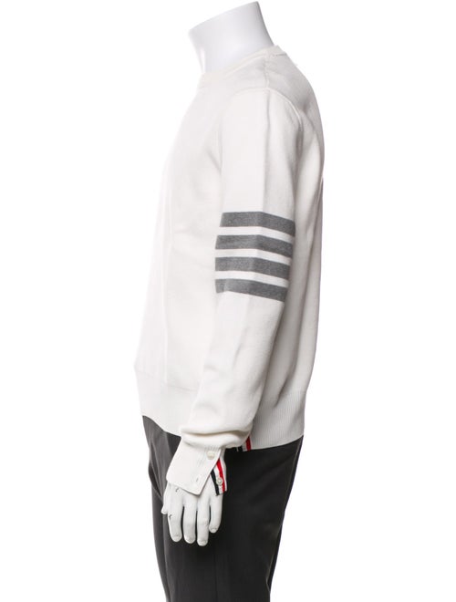 Thom Browne Striped Crew Neck Sweatshirt