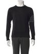 Thom Browne Merino Wool Crew Neck Pullover