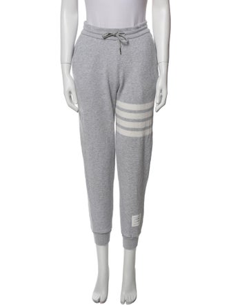 Thom Browne Cashmere Grosgrain Trim Sweatpants