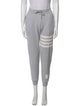 Thom Browne Cashmere Grosgrain Trim Sweatpants