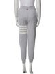 Thom Browne Cashmere Grosgrain Trim Sweatpants