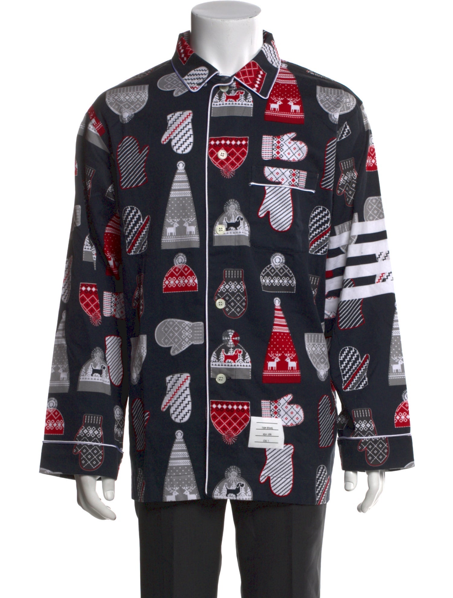 Thom Browne Printed Pajama Top w/ Tags