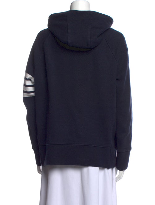 Thom Browne Striped Crew Neck Hoodie