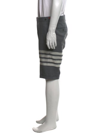 Thom Browne Wool Flat Front Shorts