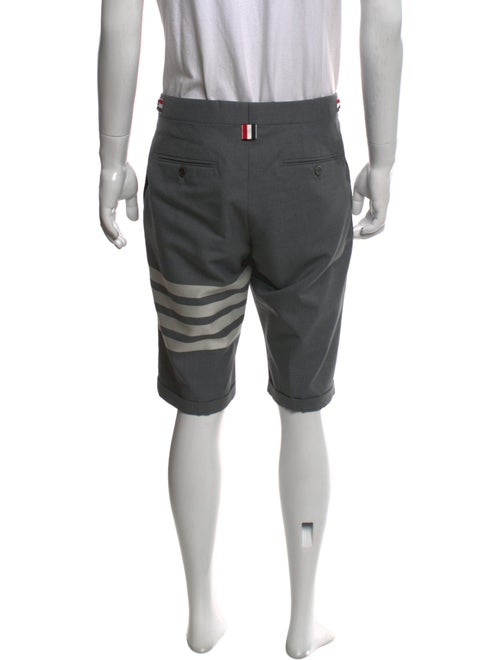 Thom Browne Wool Flat Front Shorts