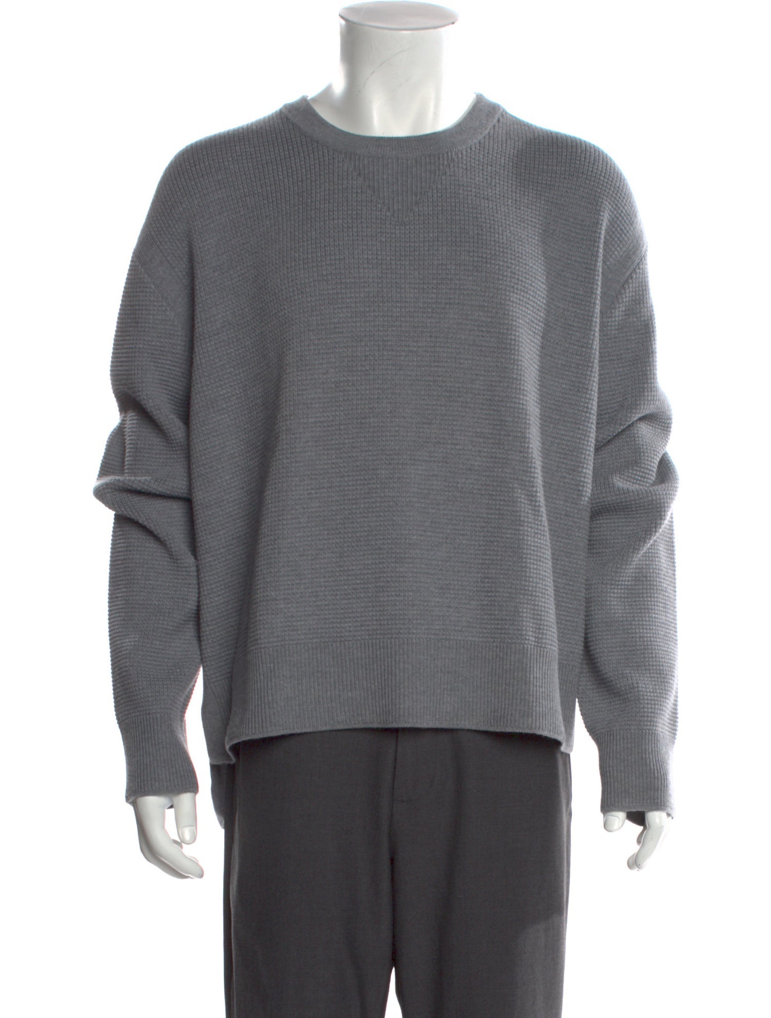 Thom Browne Wool Crew Neck Pullover