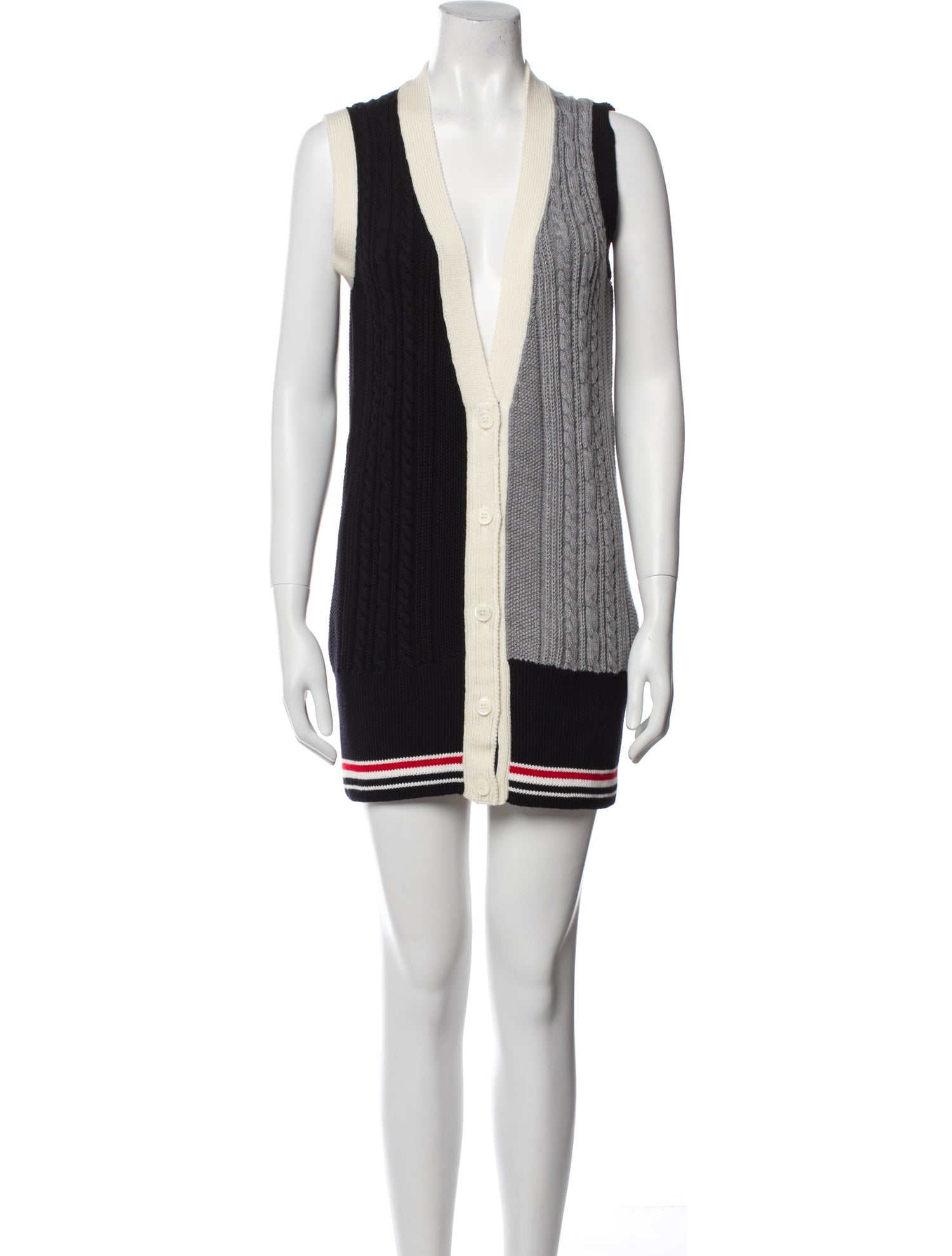 Thom Browne Wool Mini Dress