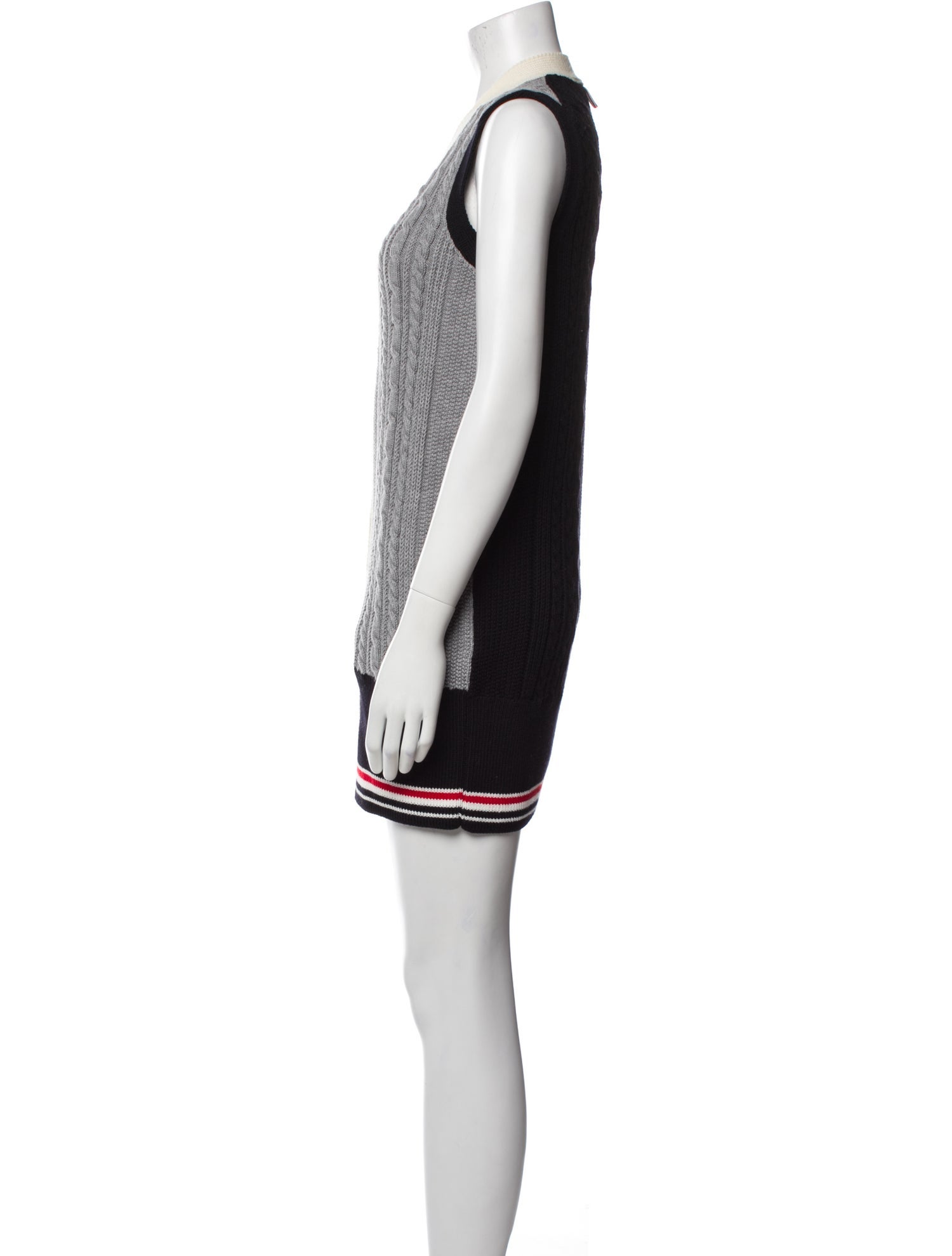 Thom Browne Wool Mini Dress
