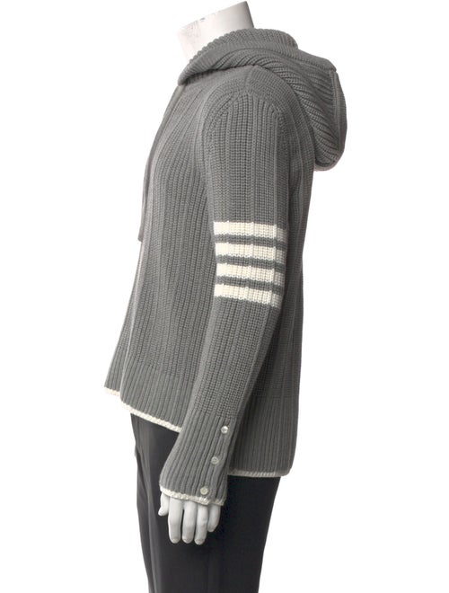 Thom Browne Turtleneck Long Sleeve Cardigan