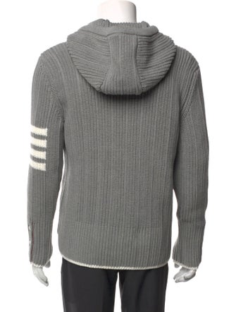 Thom Browne Turtleneck Long Sleeve Cardigan