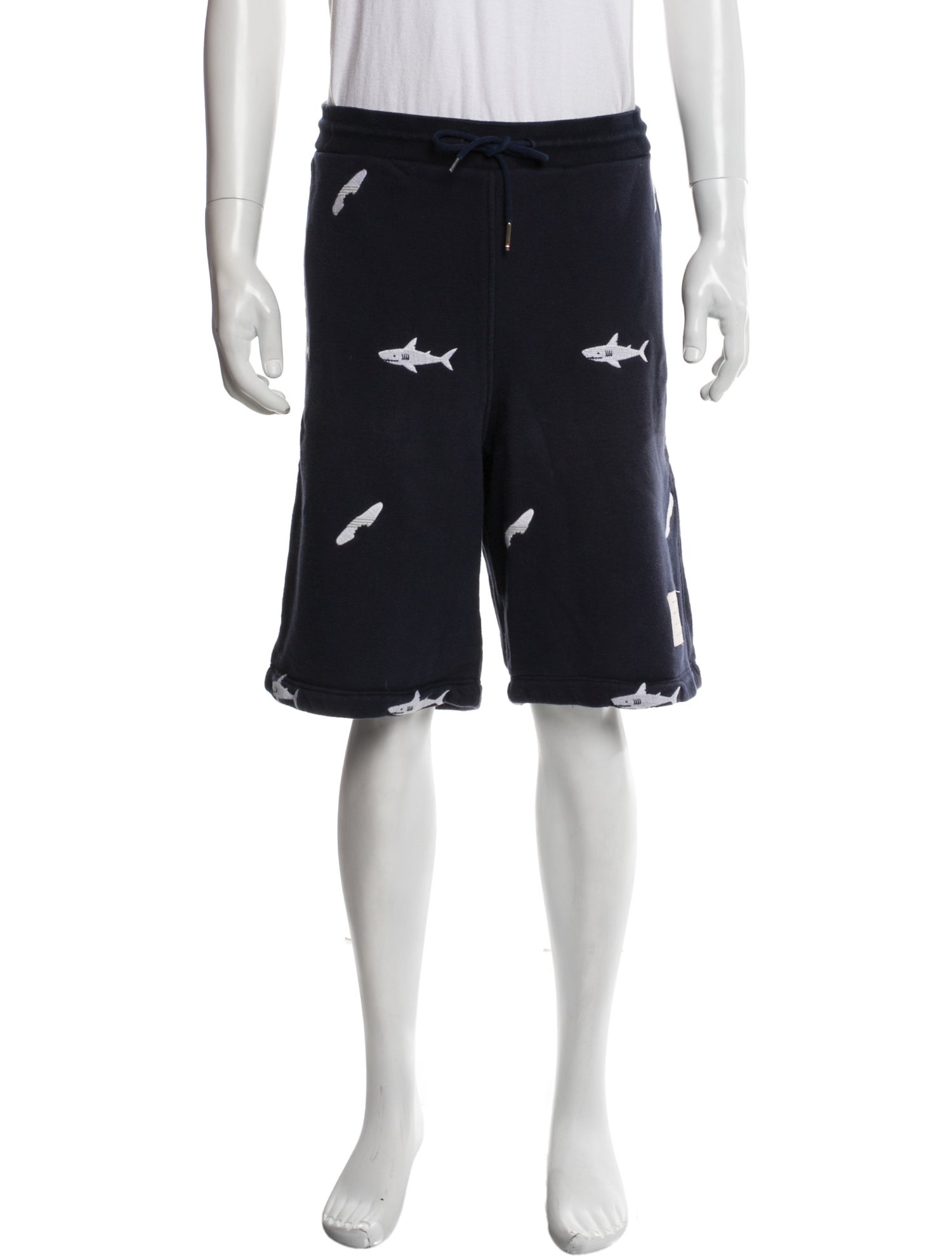 Thom Browne Shark Jogger Shorts