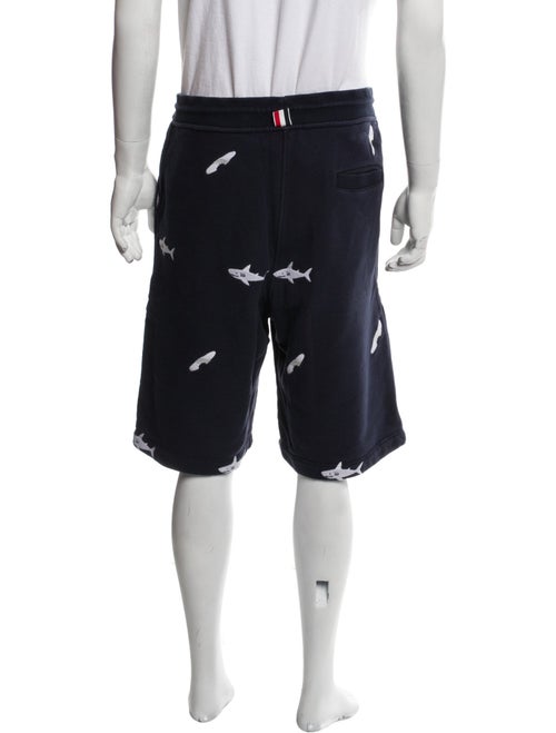 Thom Browne Shark Jogger Shorts