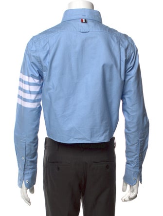 Thom Browne Striped Long Sleeve Shirt