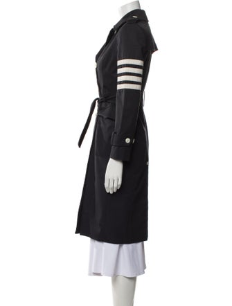 Thom Browne 4 Bar Stripe Trench Coat