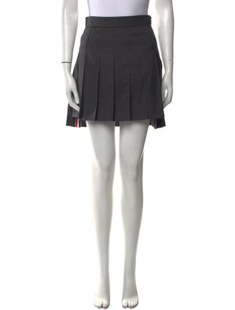 Thom Browne Wool Mini Skirt