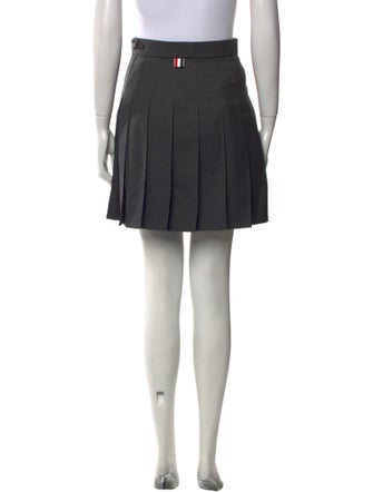 Thom Browne Wool Mini Skirt