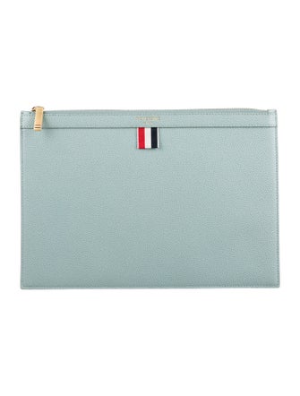 Thom Browne leather laptop case