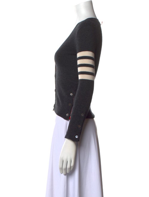 Thom Browne Cashmere V-Neck Sweater