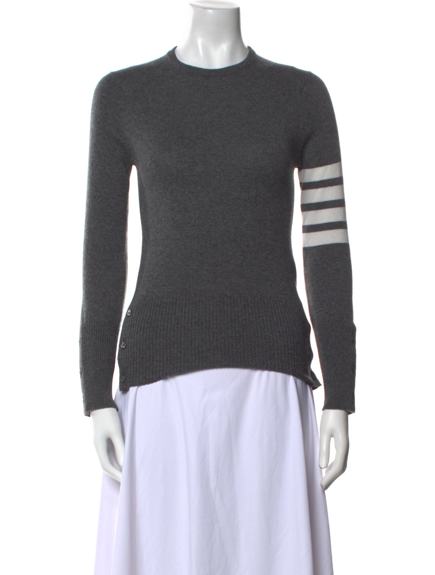 Thom Browne Cashmere Striped Sweater w/ Tags
