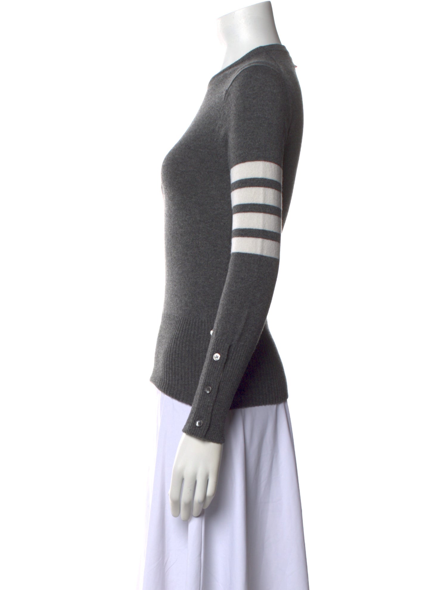 Thom Browne Cashmere Striped Sweater w/ Tags