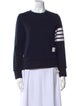 Thom Browne Striped Crew Neck Sweatshirt