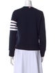 Thom Browne Striped Crew Neck Sweatshirt