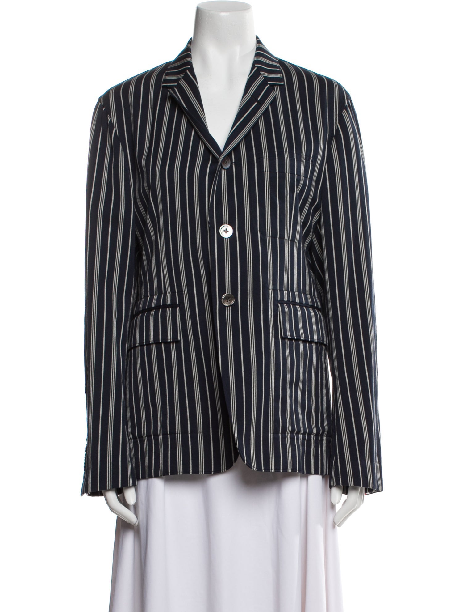 Thom Browne Wool Striped Blazer