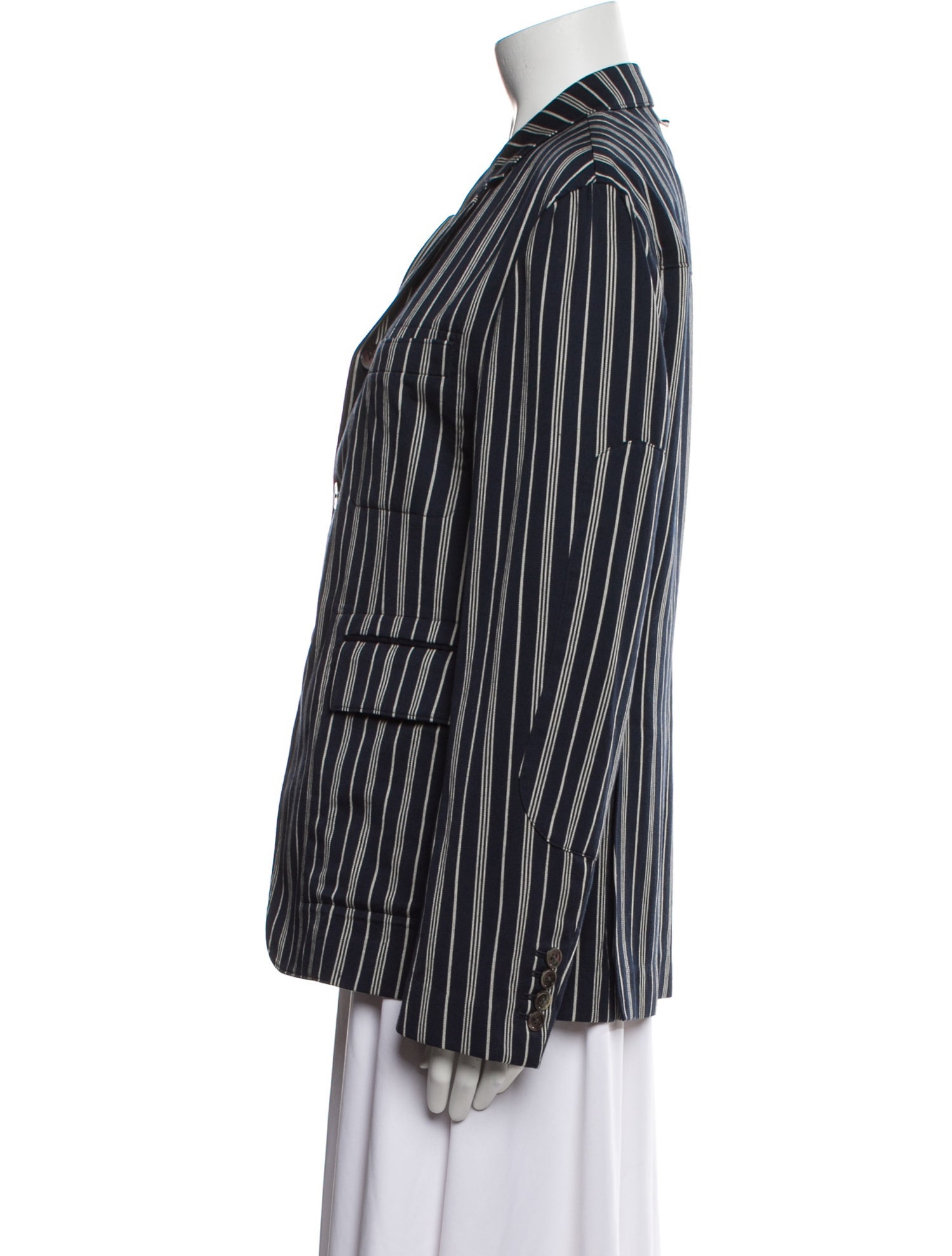 Thom Browne Wool Striped Blazer