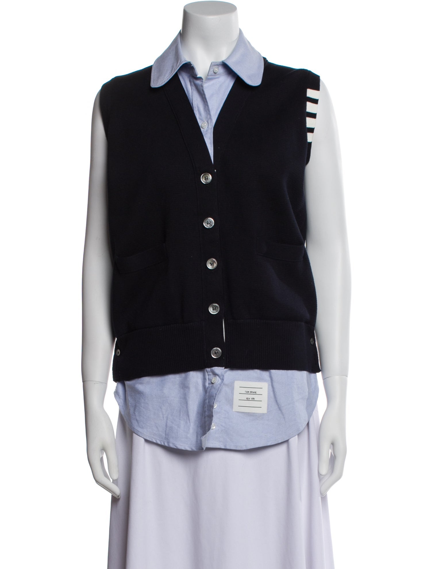 Thom Browne Sleeveless Top