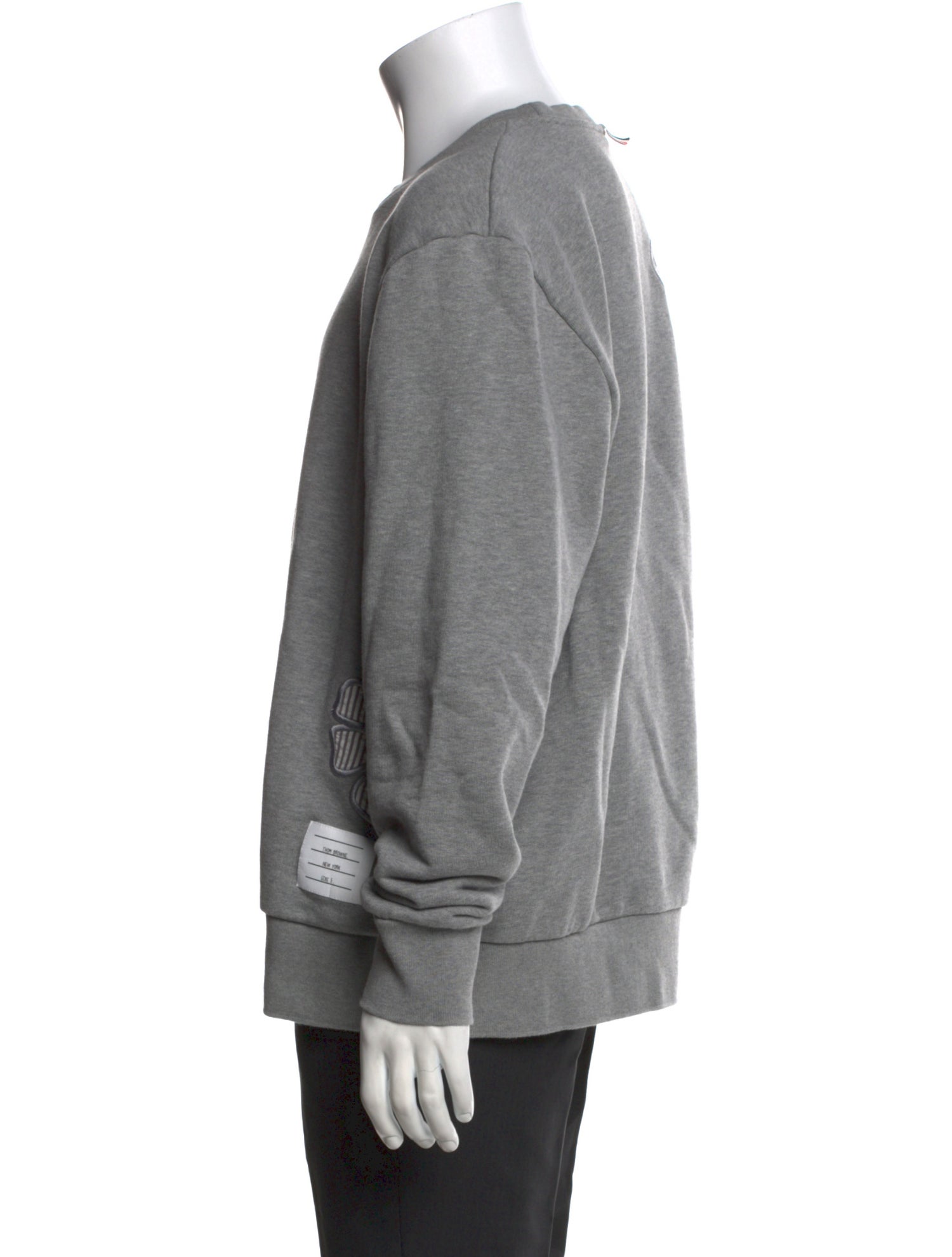 Thom Browne Graphic Print Crew Neck Sweatshirt