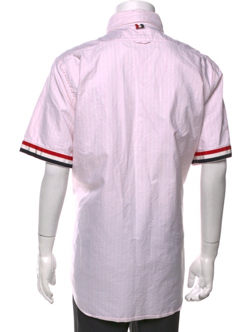 Thom Browne Striped Short Sleeve Shirt