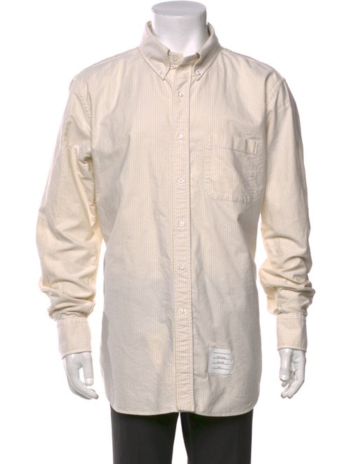 Thom Browne Striped Long Sleeve Shirt