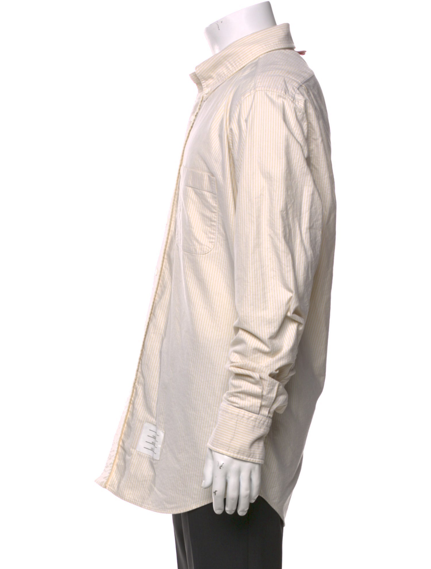 Thom Browne Striped Long Sleeve Shirt