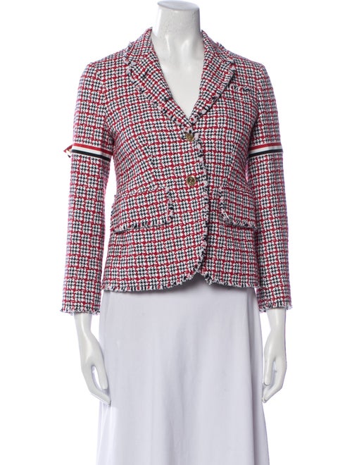 Thom Browne Houndstooth Print Blazer