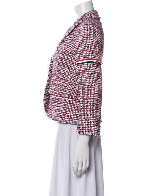 Thom Browne Houndstooth Print Blazer