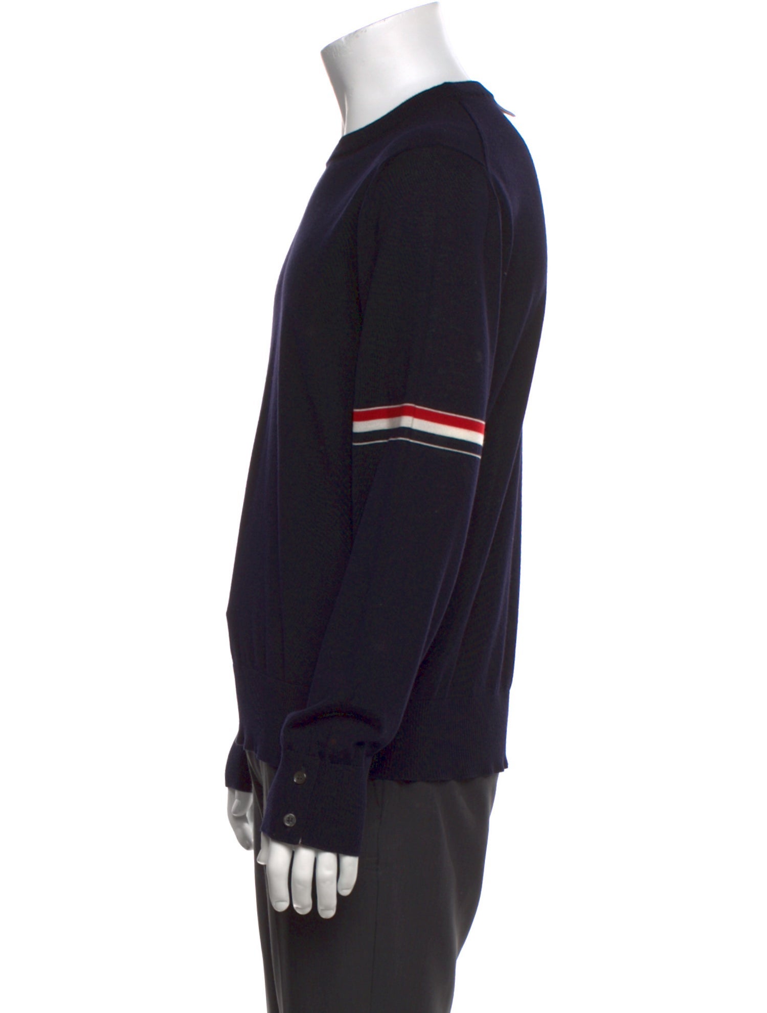 Thom Browne Virgin Wool Crew Neck Pullover