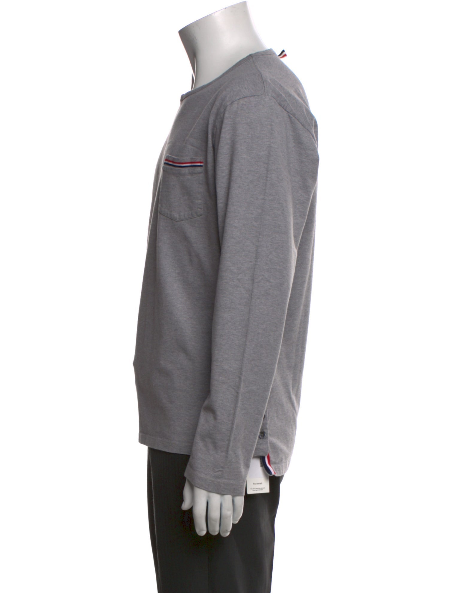 Thom Browne Graphic Print Crew Neck T-Shirt