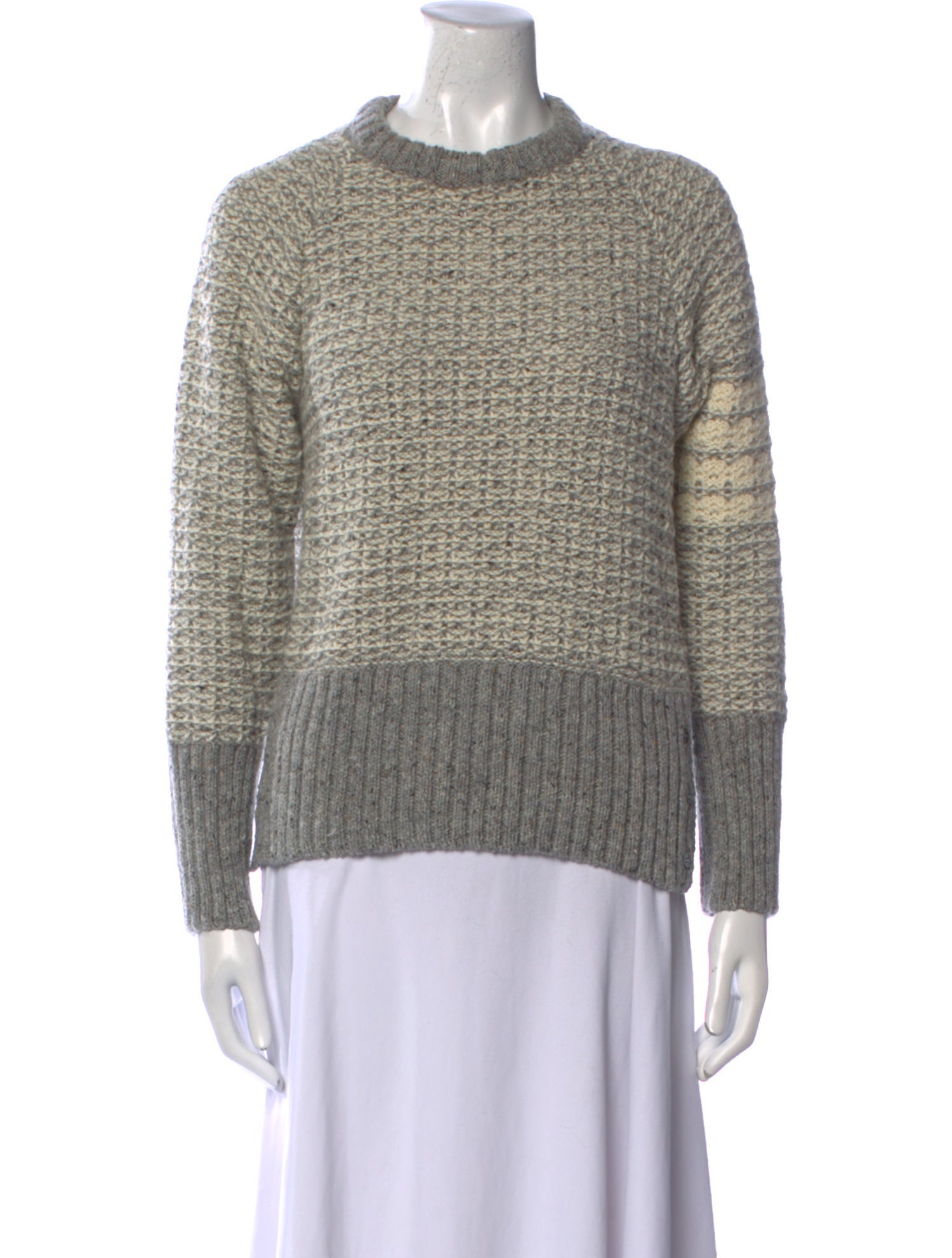 Thom Browne Wool Crew Neck Sweater