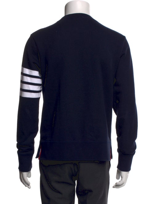 Thom Browne Striped Crew Neck Sweatshirt