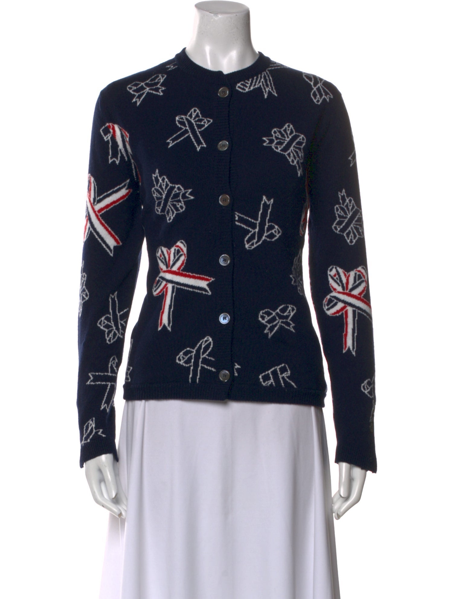 Thom Browne Cashmere Printed Sweater