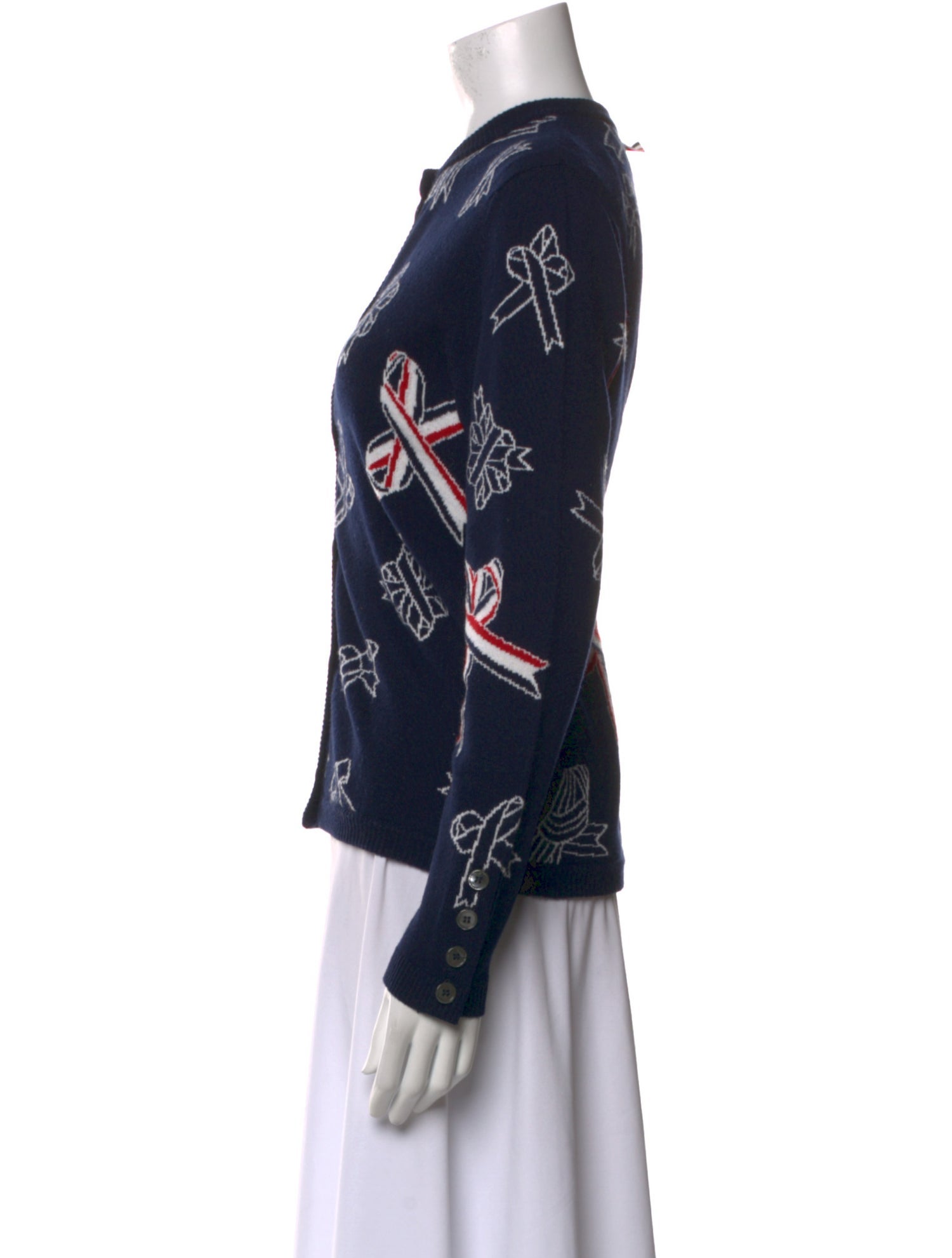 Thom Browne Cashmere Printed Sweater