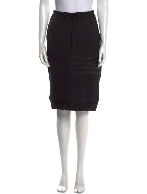Thom Browne Grosgrain Trim Knee-Length Skirt