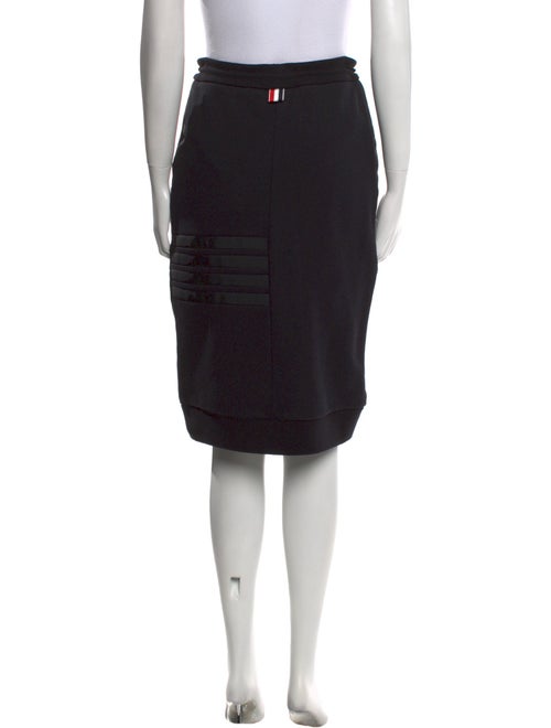 Thom Browne Grosgrain Trim Knee-Length Skirt