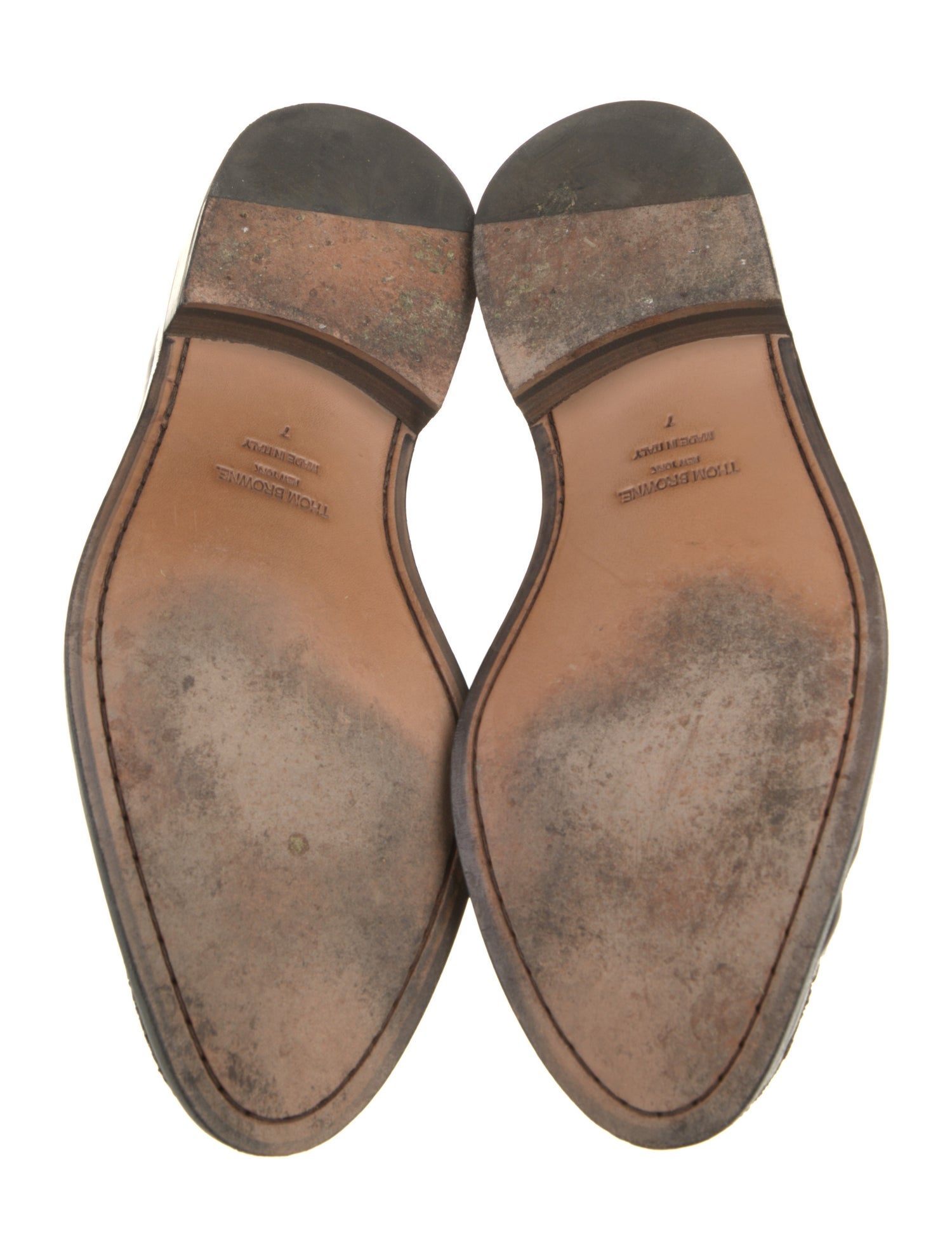 Thom Browne Leather Dress Loafers