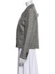 Thom Browne Wool Houndstooth Print Blazer