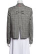 Thom Browne Wool Houndstooth Print Blazer