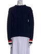 Thom Browne Wool Crew Neck Pullover